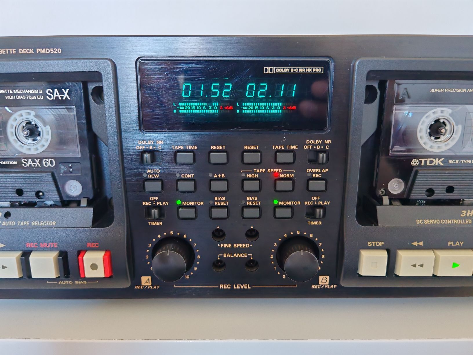 Marantz Aufnahmegeräte: Marantz PMD520 Professional 3 Heads Double Cassette Deck – Gebraucht aus Wil SG von Kazreh 1