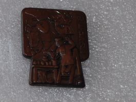 Basler Plakette Kupfer 1990