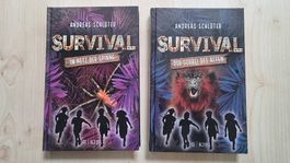 Buch Survival, Im Netz der Spinne und Der Schrei des Affen