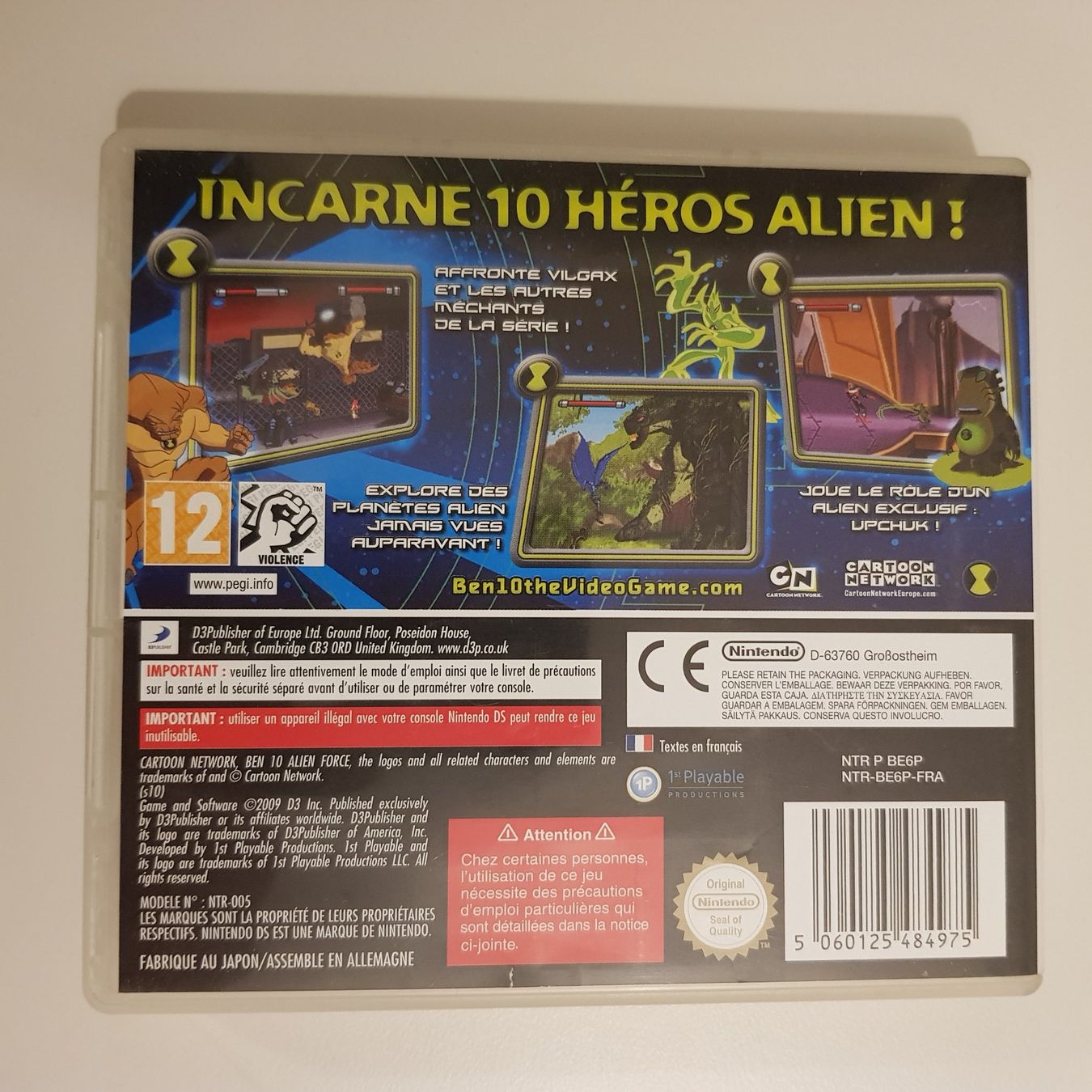 Nintendo Giochi: Ben Ten Vilgax Attacks /DS – Usato da Münchenstein venduto da 2DGames 1