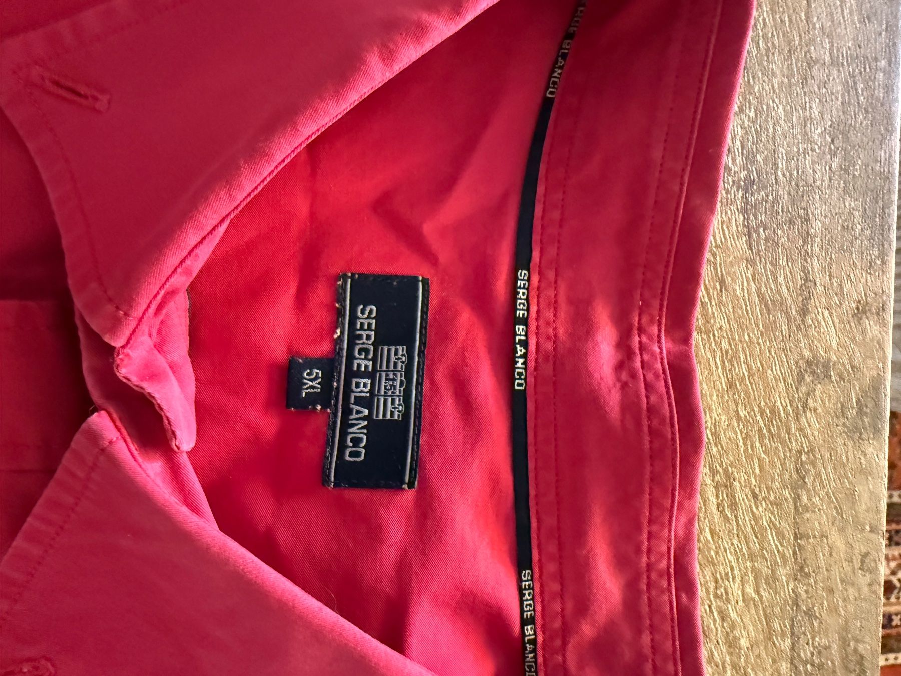 Camicie: Chemise Serge Blanco rouge – Usato da Thônex venduto da ada_9v67 2