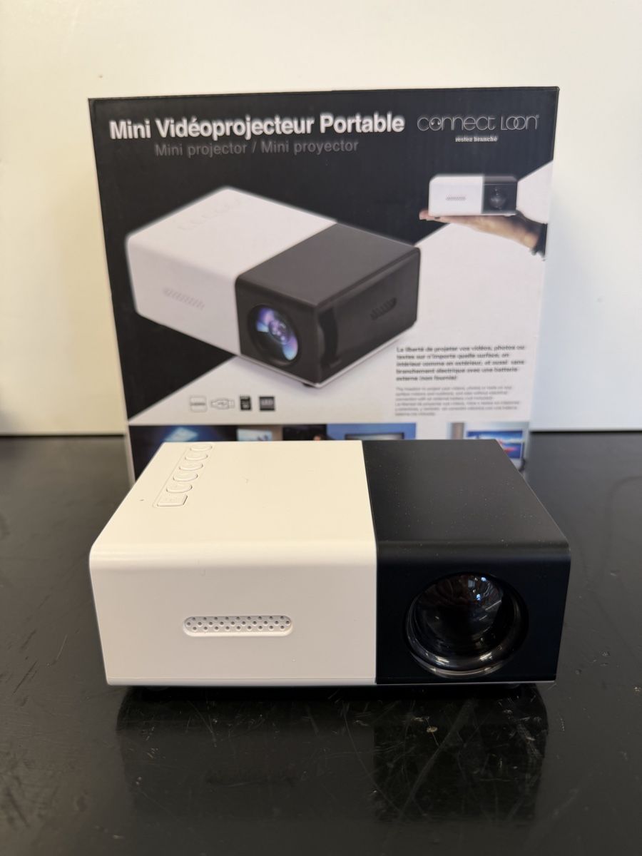 Vidéoprojecteurs: Connect Loom Mini vidéoprojecteur portable LCD USB HDMI – D'occasion à montreux par Always-Good