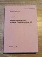 Reglement Bedienungsanleitung Artillerie Feuerleitsystem 83