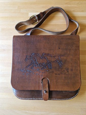 Handmade Leder Tasche