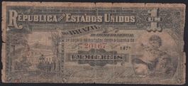 Brasilien 1 Mil Reis 1892