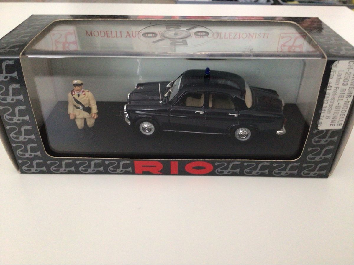 Rio Modellini d'auto: RIO Modellauto Carabinieri (nr.63) – Usato da Solothurn venduto da PaLi1979