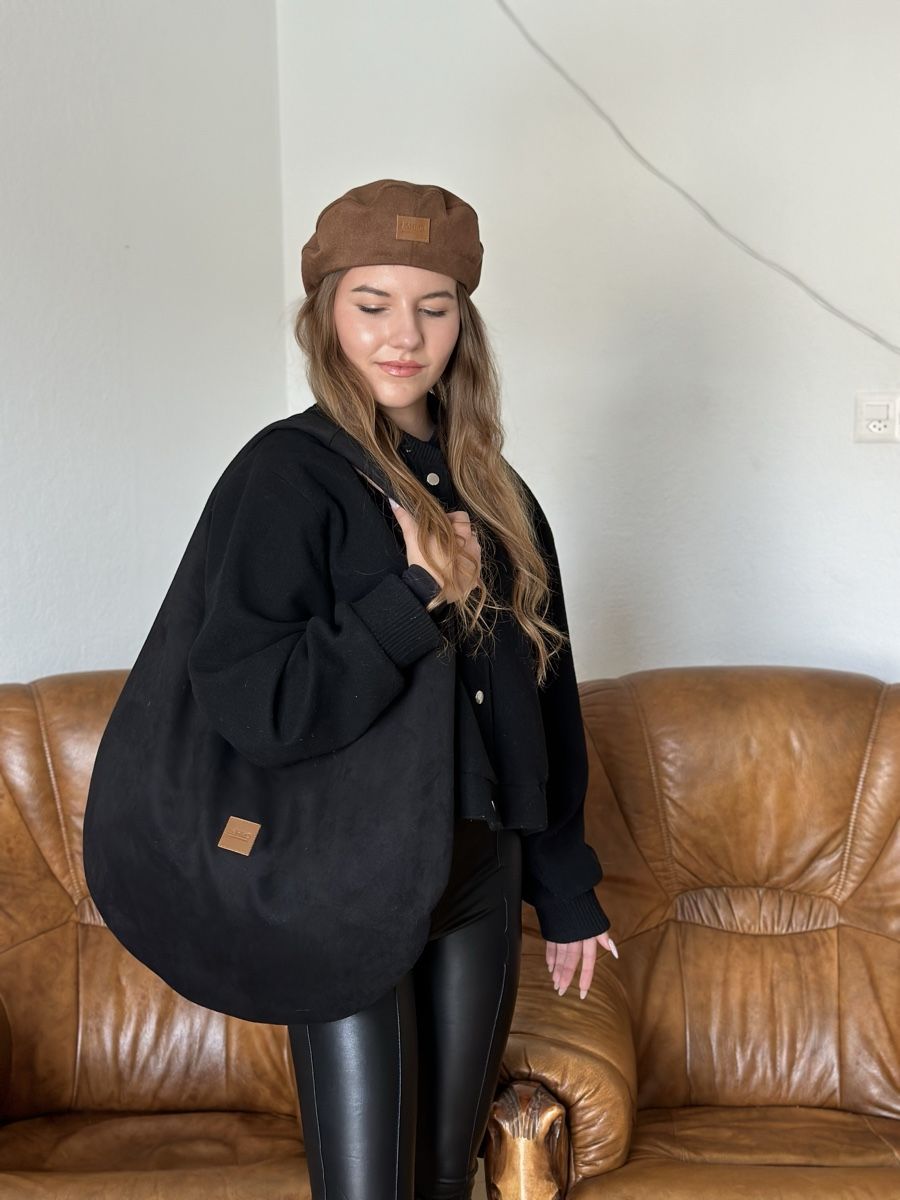 Borse da donna: Grand sac cabas réversible souple noir/leopard – Nuovo e nell'imballaggio originale da La Chaux-de-Fonds venduto da Yuliia_1 1