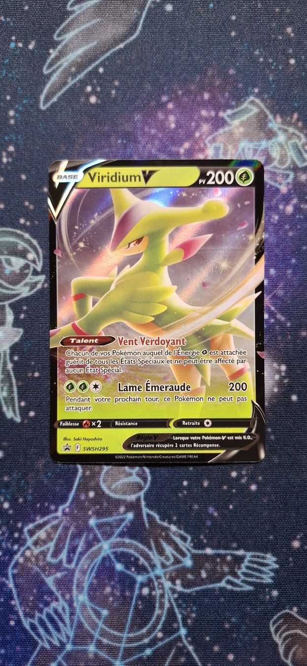 Pokémon Carte collezionabili: Viridium V - Promo SWSH 295 FR – Nuovo (secondo la descrizione) da Petit-Lancy venduto da Kara_TCG 1