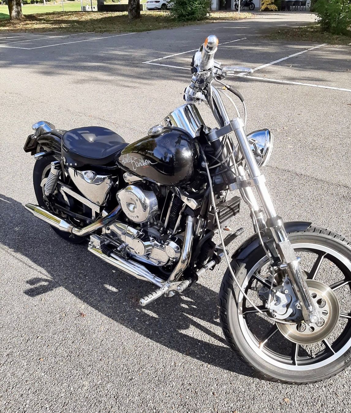 Harley-Davidson Chopper: Harley Davidson XLX 1000 – Usato da Oppligen venduto da anj_958g