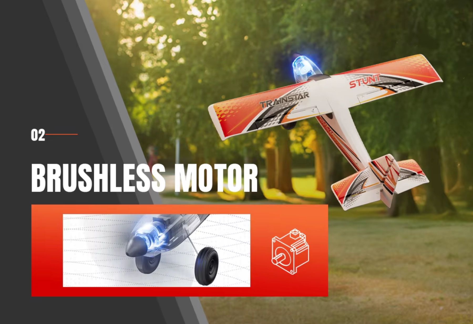 Modellismo RC: Trainstar Stunt, Spw 500mm, RTF Komplett Set – Nuovo e nell'imballaggio originale da Oberrüti venduto da Veba-Trade 3