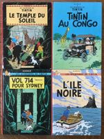 Lot 4 Tintin éditions plus ou moins anciennes …