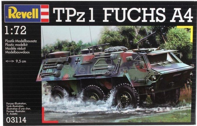 Revell Kit di modellismo & Modellini statici: Bausatz Revell Fuchs 1/72 neu – Nuovo e nell'imballaggio originale da Reinach AG venduto da scud-werfer17