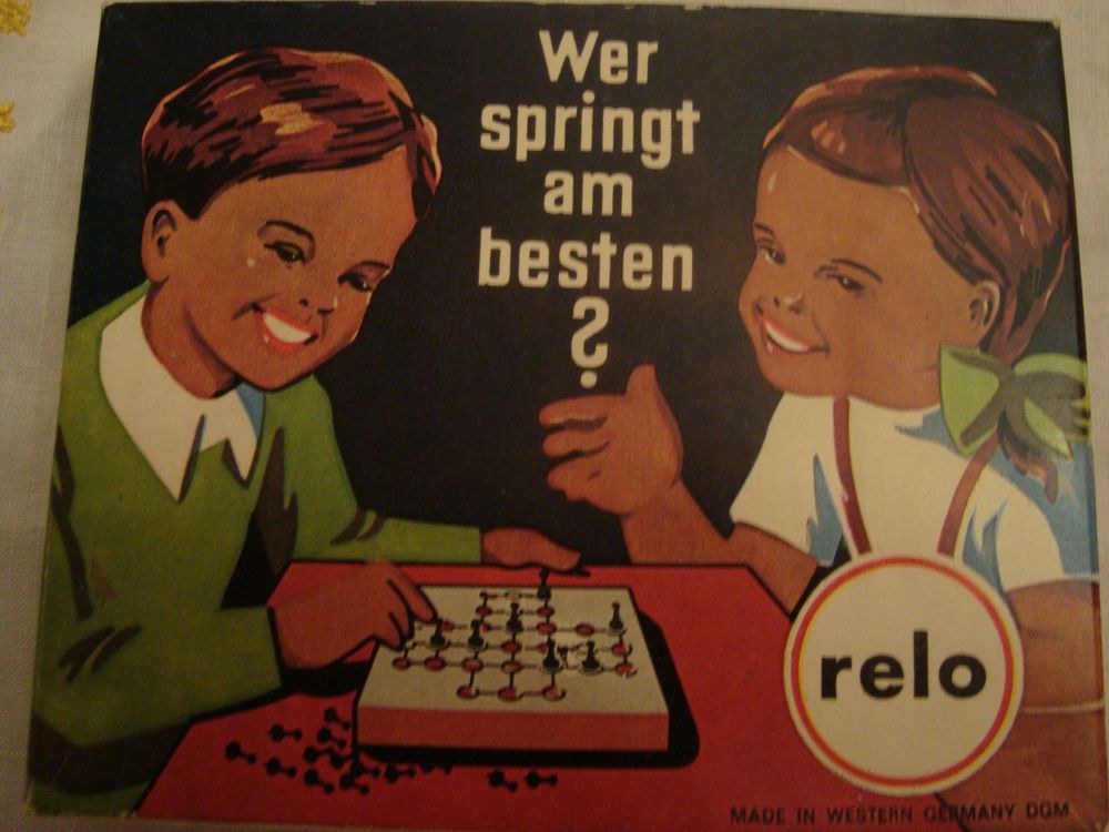 Wer springt am besten? (altes Gesellschaftsspiel) (Gebraucht) in ...