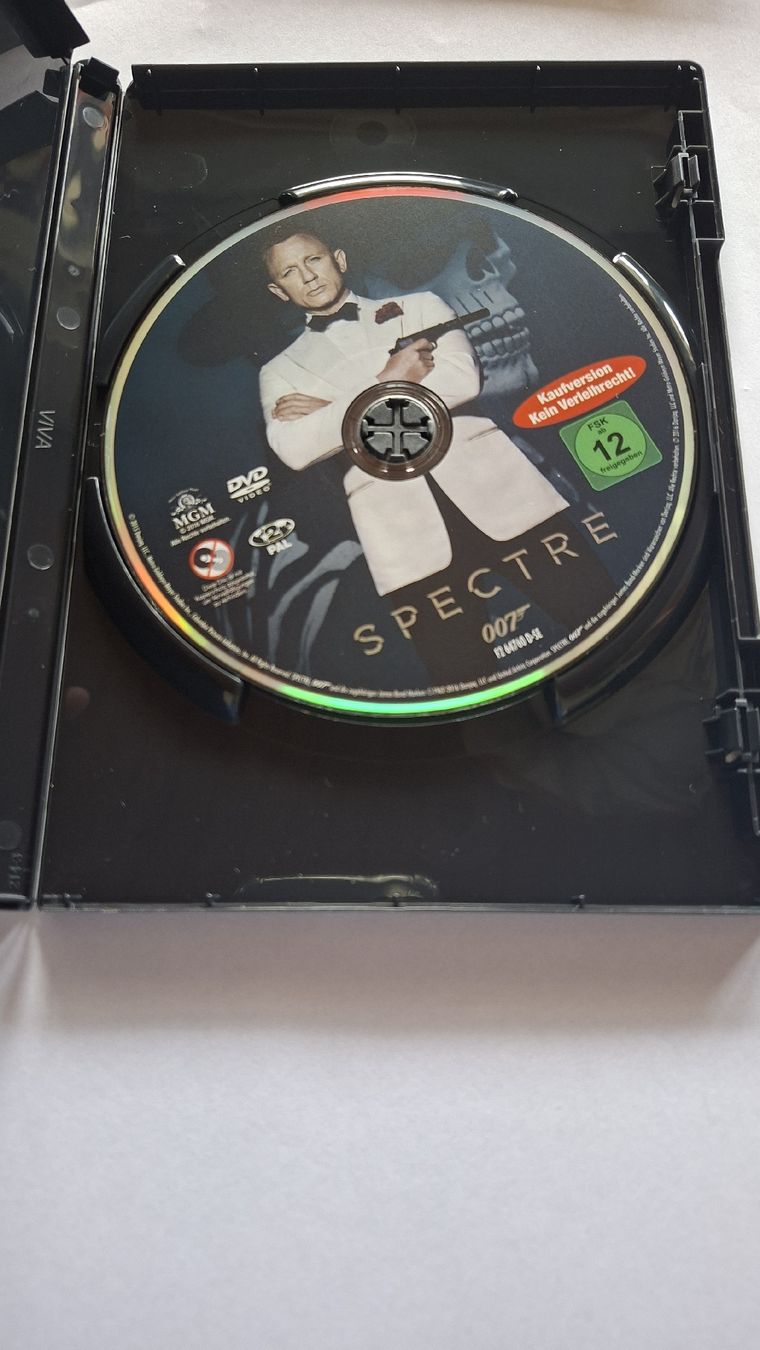 Alle DVDs: James Bond 007 Spectre DVD – Gebraucht aus Egg b. Zürich von KL5 2