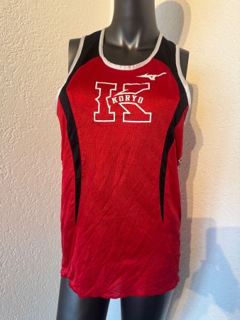 Sportliches Tanktop Rot mit Logo Damen Gr. S/M Neuwertig