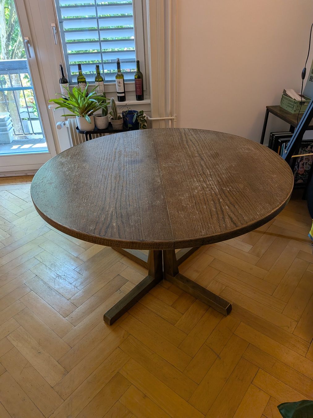 Tables: Brauner Holzsich – D'occasion à Zürich par swi_cq7b