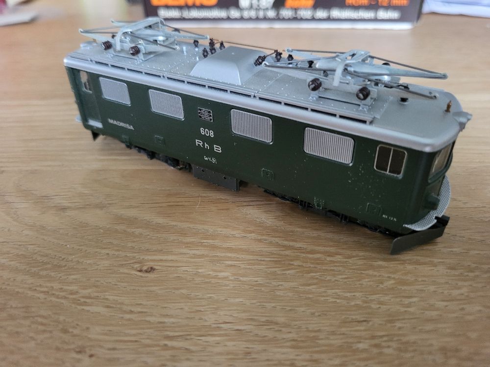 Bemo Modelleisenbahnen: Bemo Ge 4/4 I 608 "Madrisa" – Gebraucht aus Diegten von Ckrapf 2