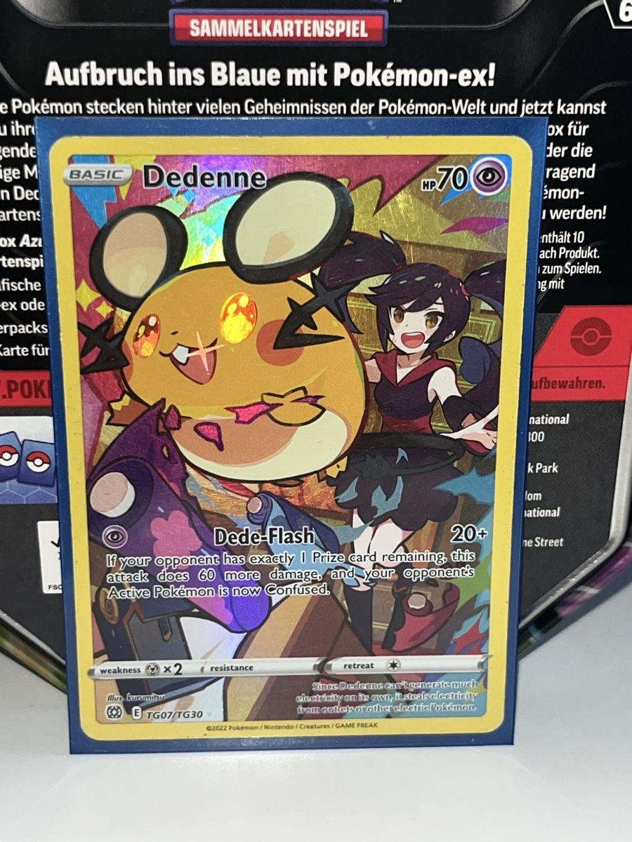 Pokémon Carte collezionabili: Dedenne holo – Nuovo (secondo la descrizione) da Zürich venduto da ame_f9rx
