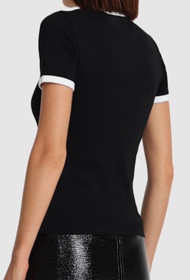 T-Shirts: COURRÈGES cooles T-Shirt - Gr. XS – Gebraucht aus Jona von vanessasupermarket20 3