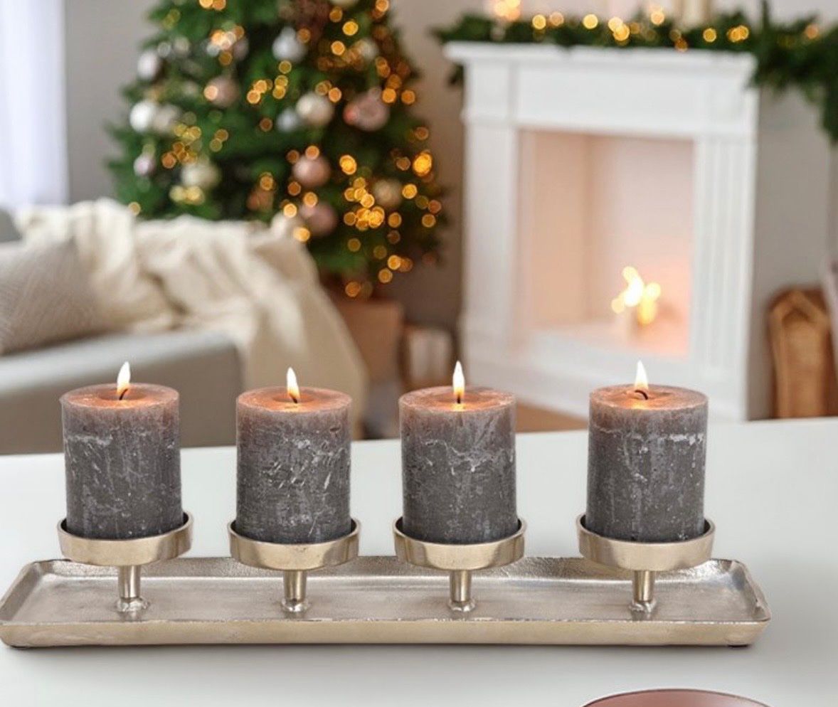 Bougeoirs: Shabby Chic Kerzenständer Metall – Neuf (Voir description) à Herzogenbuchsee par ameise02