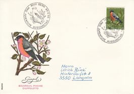 1968 Pro Juventute 3 FDC