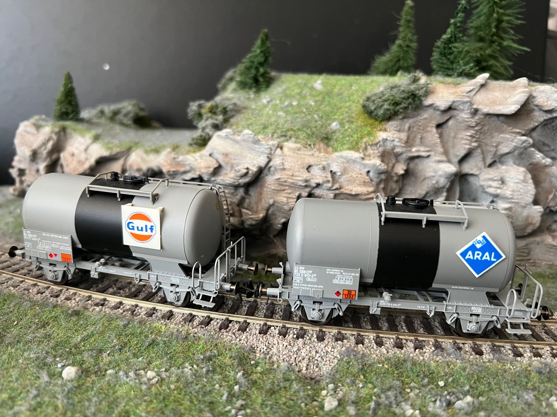 Roco Modellini di ferrovie: 5 Roco Güterwagen HO WS – Nuovo e nell'imballaggio originale da Root venduto da Roll.48 2