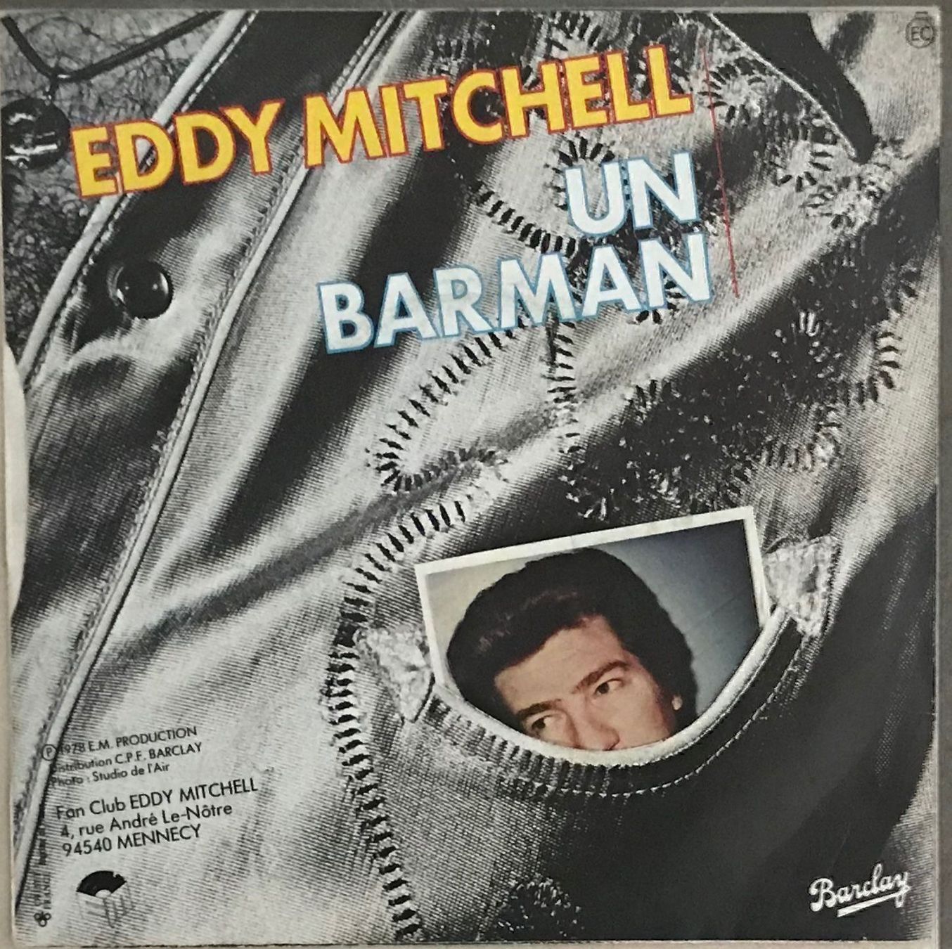 Dischi in vinile: EDDY MITCHELL - AU CAMP DU BONHEUR – Usato da Bussigny venduto da vinyl-pas-cher 1