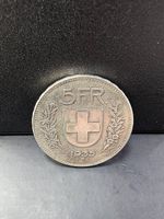 5 Franken Silbermünze 1935 B Schweiz / Fünfliber