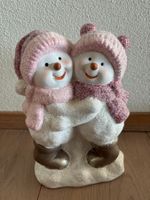 Süsse Schneekinder-Figur, Weihnachten, Dekoration, Winter