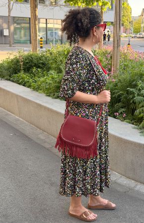 VALENTINO GARAVANI Fransen Messenger Bag mit RECHNUNG NEUw