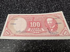 Chile 100 Pesos 1970 Banknote UNC