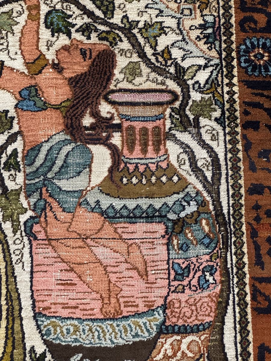 Tappeti: Antiker Orientteppich Kashmirseide – Usato da Liestal venduto da galerie_nategh 8