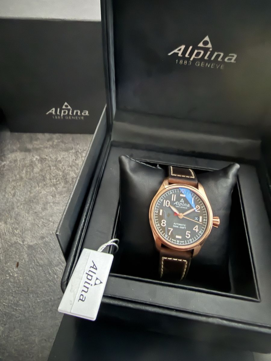 Alpina Uhren: Montre Alpina Startimer Automatic Boîtier Bronze  – Gebraucht aus Payerne von mica1980 1