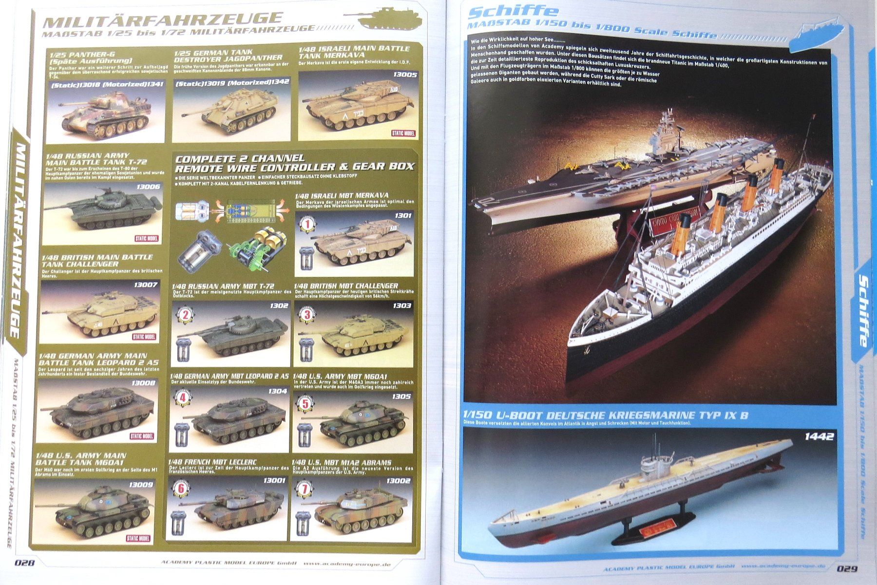 Modellbausätze & Standmodelle: Academy Modellbaukatalog 2007 - 2008 – Neu (gemäss Beschreibung) aus Ettingen von campione_1 6