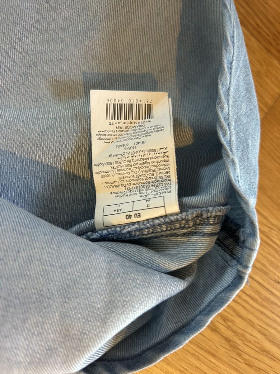 Gonne: Jupe avec poitrine - jeans – Usato da Daillens venduto da guisepa 5
