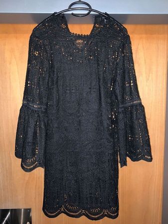 Schwarzes Spitzenkleid Gr.S - NEU !