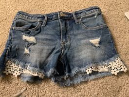 Shorts Jeans Gr 146 kurze Hose