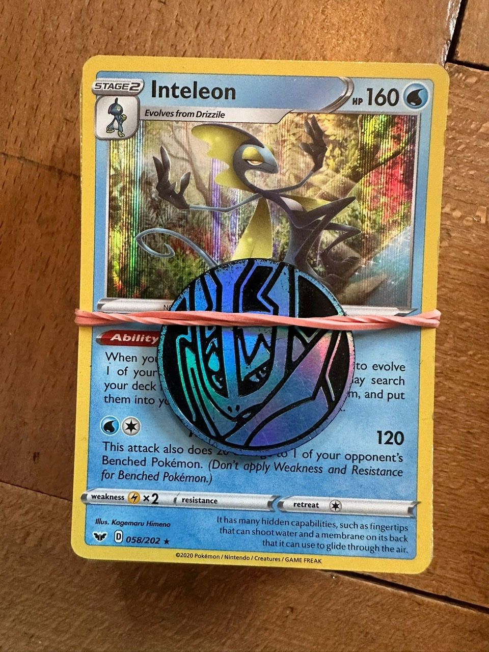 Cartoline: Inteleon Pokemon Deck mit Münze – Usato da St.Gallen venduto da Attack
