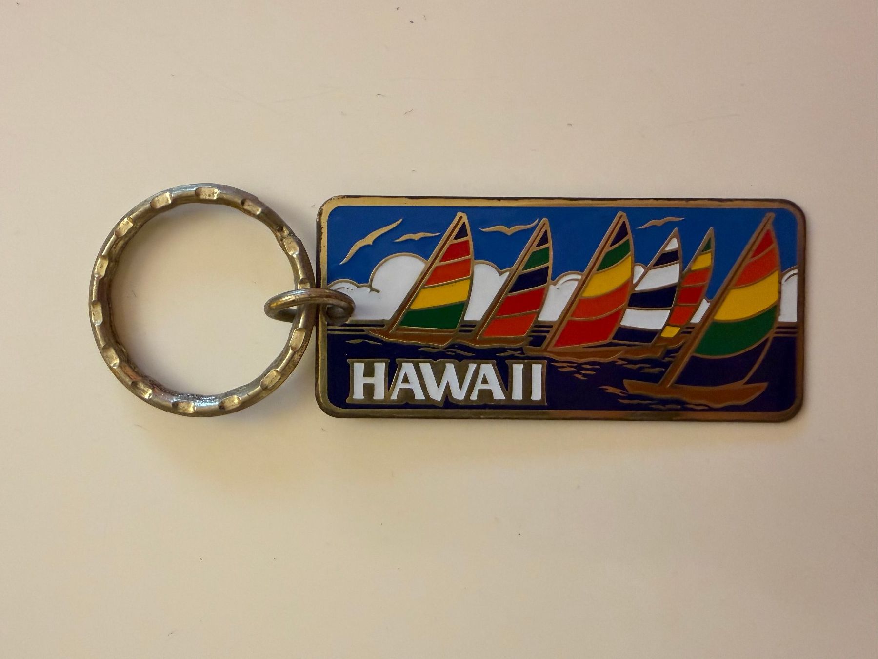 Portachiavi: Vintage Schlüsselanhänger "Hawaii" – Usato da Grüningen venduto da saya14