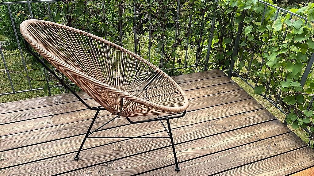 Poltrone: Loungesessel aus Kunststoff-Geflecht – Usato da St. Gallen venduto da hae_w6p7 1