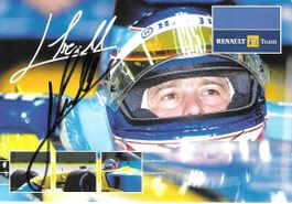 Trulli, Renault AK 2003, original signiert!
