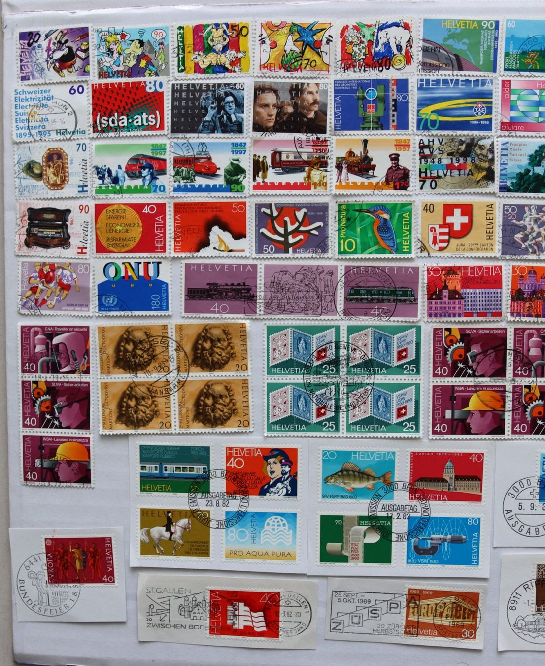 Tutti i francobolli: Briefmarken CH Lot (2) – Usato da Oberentfelden venduto da lakipul 5