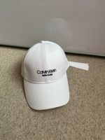 Calvin Klein Cap Neu mit Etikett weiss mit Schriftzug