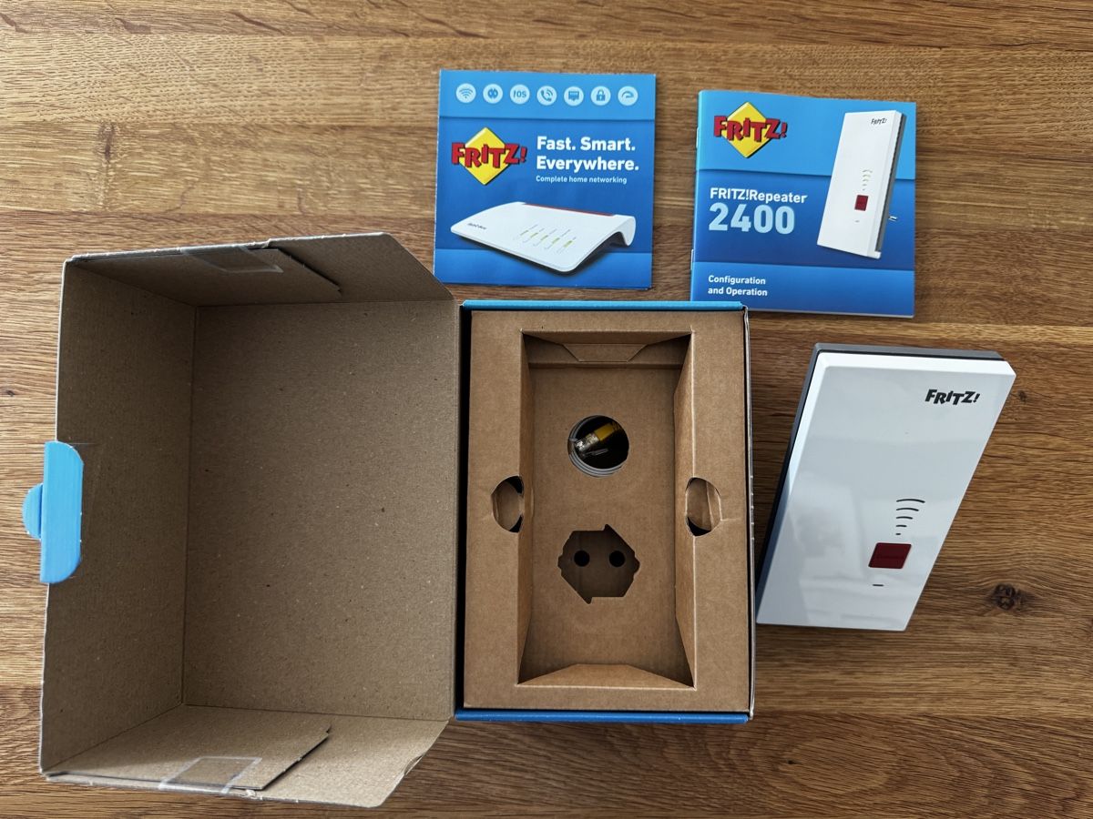 Avm Wlan: FRITZ! Repeater 2400 Mesh WiFi - top Zustand – Neu (gemäss Beschreibung) aus Dübendorf von marjoe 2