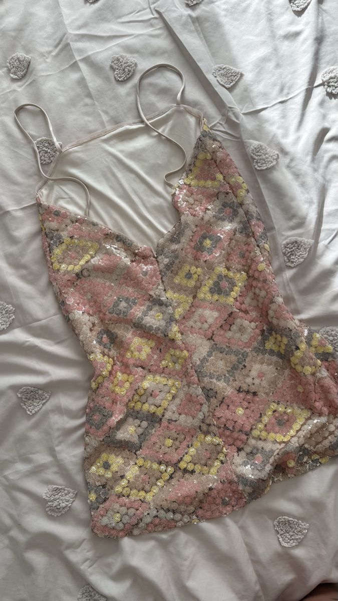 Mango Vestiti: Robe courte MNG à sequins multicolores taille S – Nuovo (secondo la descrizione) da Biel/Bienne venduto da diana.diana 1