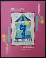 Uruguay Kat. Block 20 ** 1974 Kat. 35 Euro