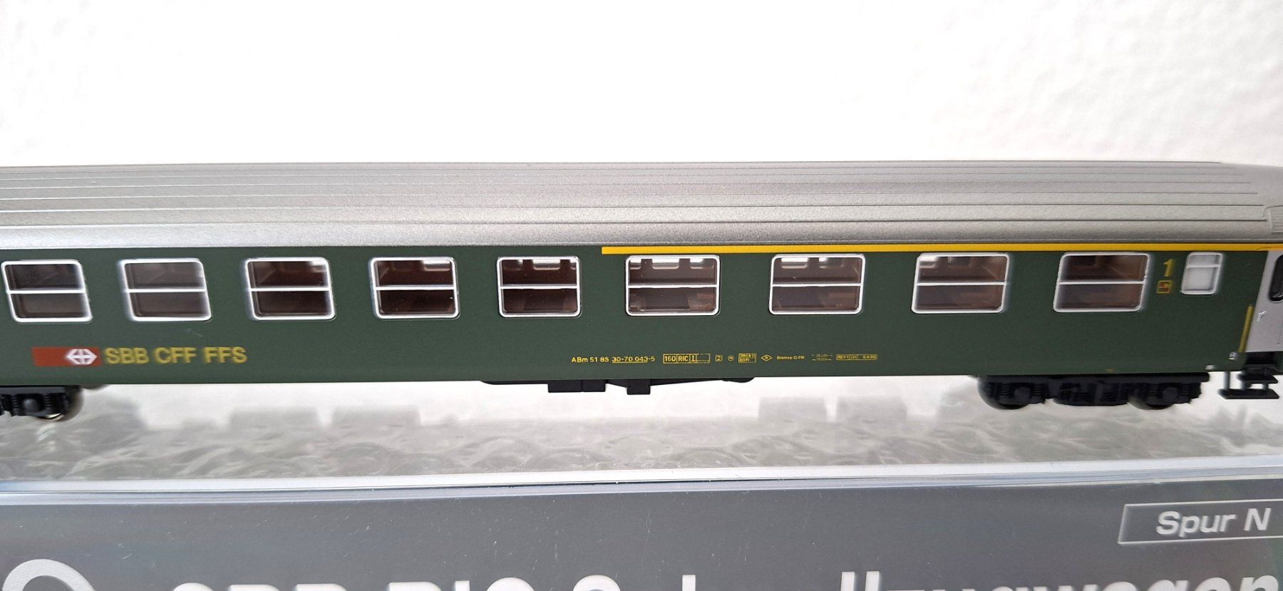 Kato Trains électriques: Kato SBB ABm K23113 – Neuf avec emballage d'origine à Biberist par Ntrains 1