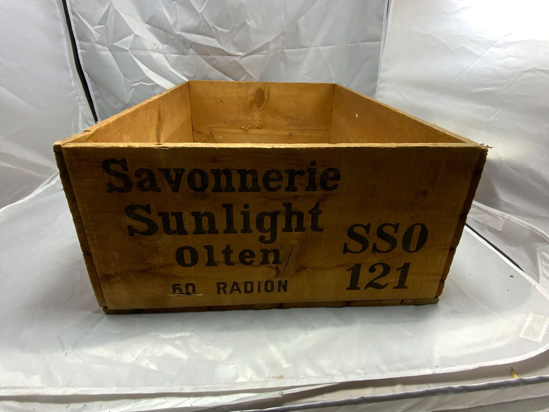 Casse di trasporto: Holzkiste Radion Sunlight Steinfels – Usato da Erlach venduto da silvia3235 3