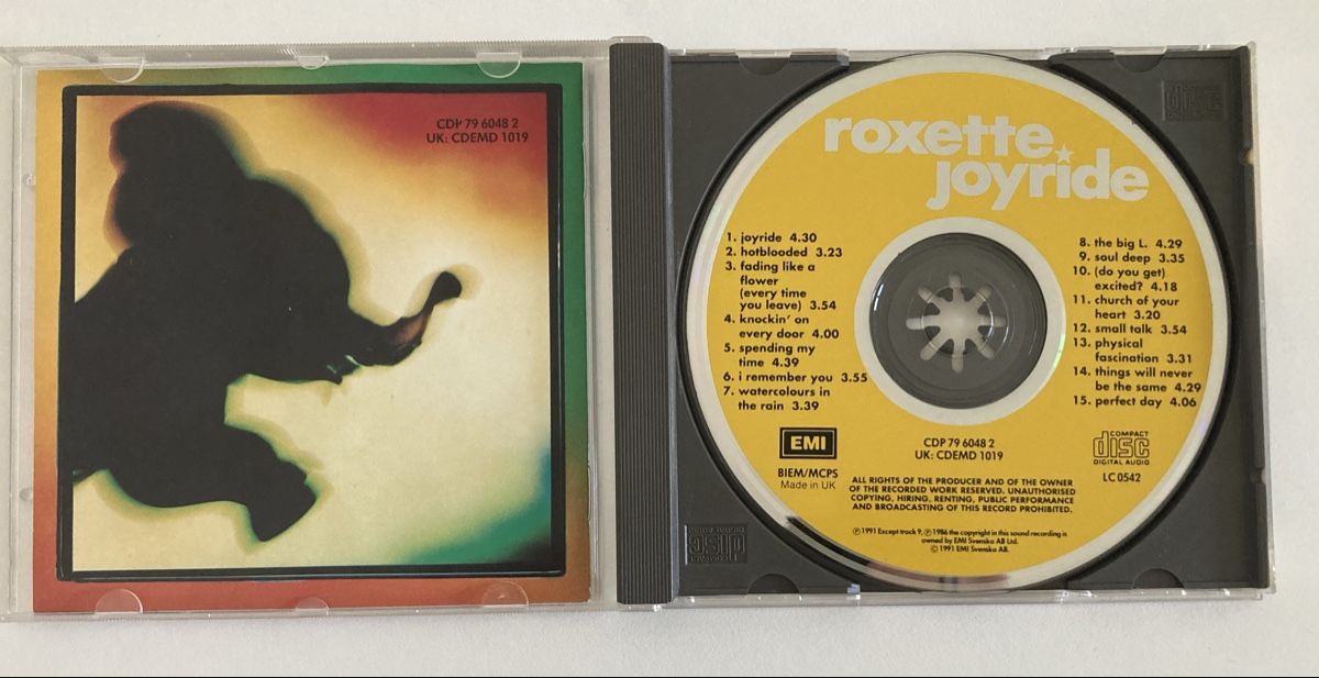 CDs: Roxette - Joyride - CD – Gebraucht aus Zwingen von  1
