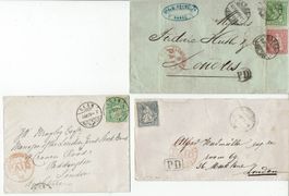 SITZ HELVETIA <426> LOT 4 BRIEFE > LONDON 25+30+50RP